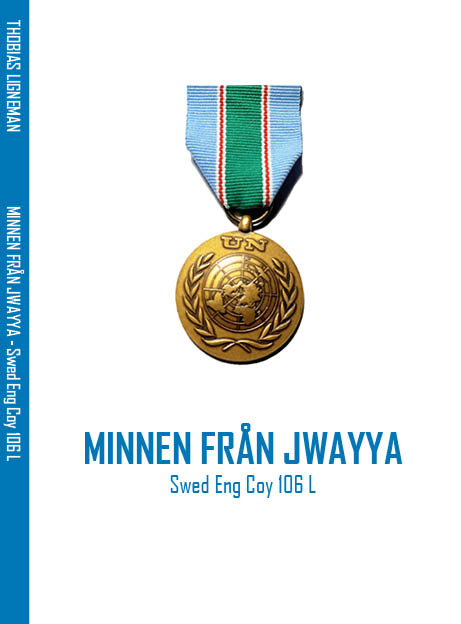 Omslag på en bok med en medalj och texten Minnen från Jwayya.